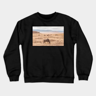 Wildebeest (Ngorogoro Crater) #2 Crewneck Sweatshirt